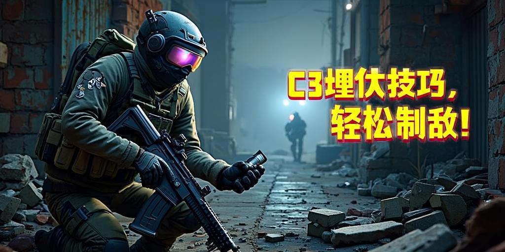 暗区突围C4埋伏技巧，轻松制敌！