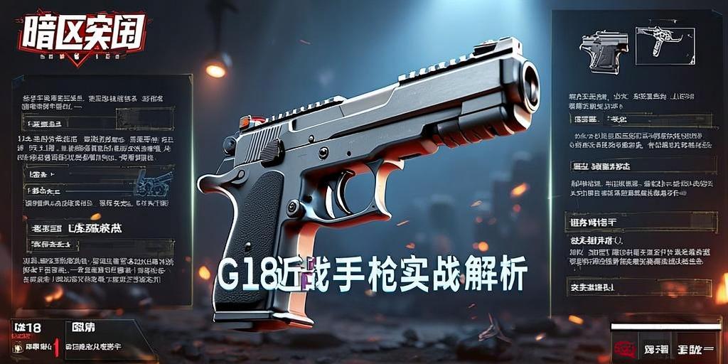 暗区突围G18近战手qiang实战解析