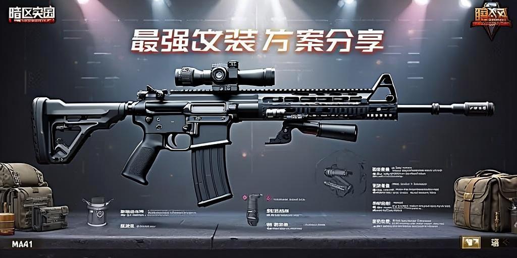 暗区突围M4A1zui强改装方案分享